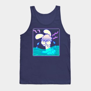 Rabbit in distress Tank Top